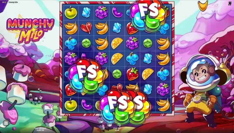 Gravity Groove bonus trigger screen
