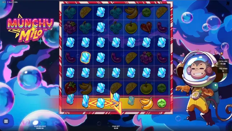 Lift Off Luck free spins screen